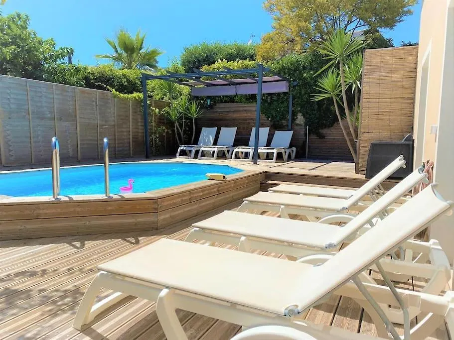 Villa Maison Avec Piscine Et Parking A 1,3Km Des Plages Cagnes-sur-Mer France