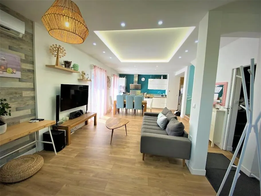 Villa Maison Avec Piscine Et Parking A 1,3Km Des Plages à Cagnes-sur-Mer France